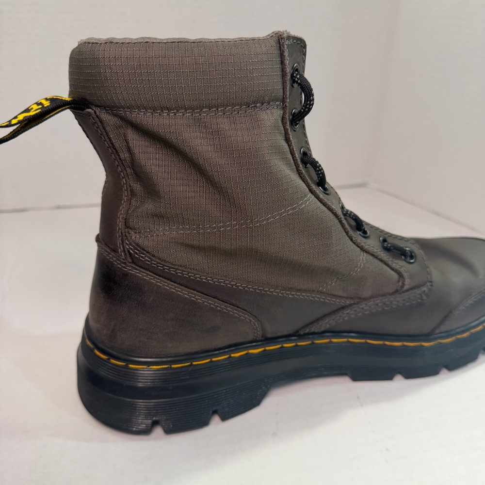 Dr. Martens Combs Jungle Zip Boots, Brown/ Grey, Men’s 11, Women’s 12. - Picture 7 of 14
